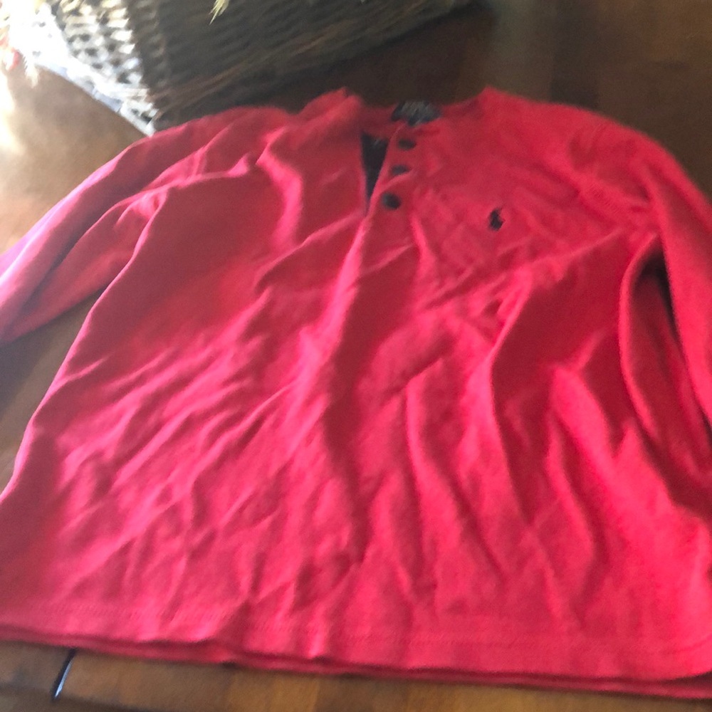 Boys long sleeve polo shirt